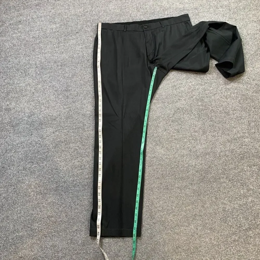Nike Pants Mens 36 Pepper Black Dri Fit Standard Fit Performance Stretch Golf